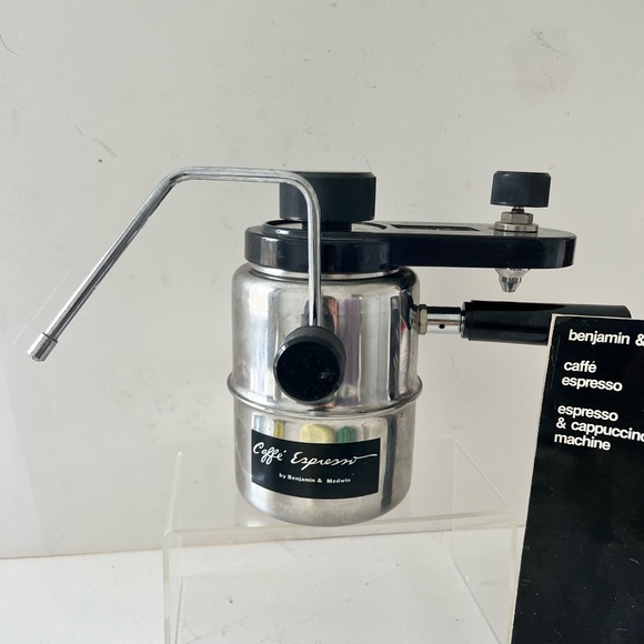 Benjamin & Medwin Vintage Espresso Capuccino Stovetop Coffee Brewer & Steamer - Picture 14 of 14